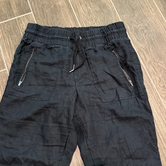 Athleta Black Cabo Linen Jogger Pant - Picture 3 of 16